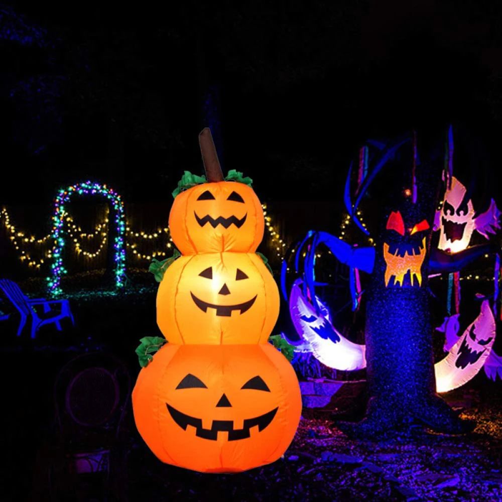 1.2 M Halloween Inflatable Pumpkin with LED Outdoor Decorati