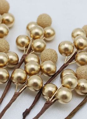 (10 Pcs/pack) 10cm Christmas Tree Berry Decoration Simulatio