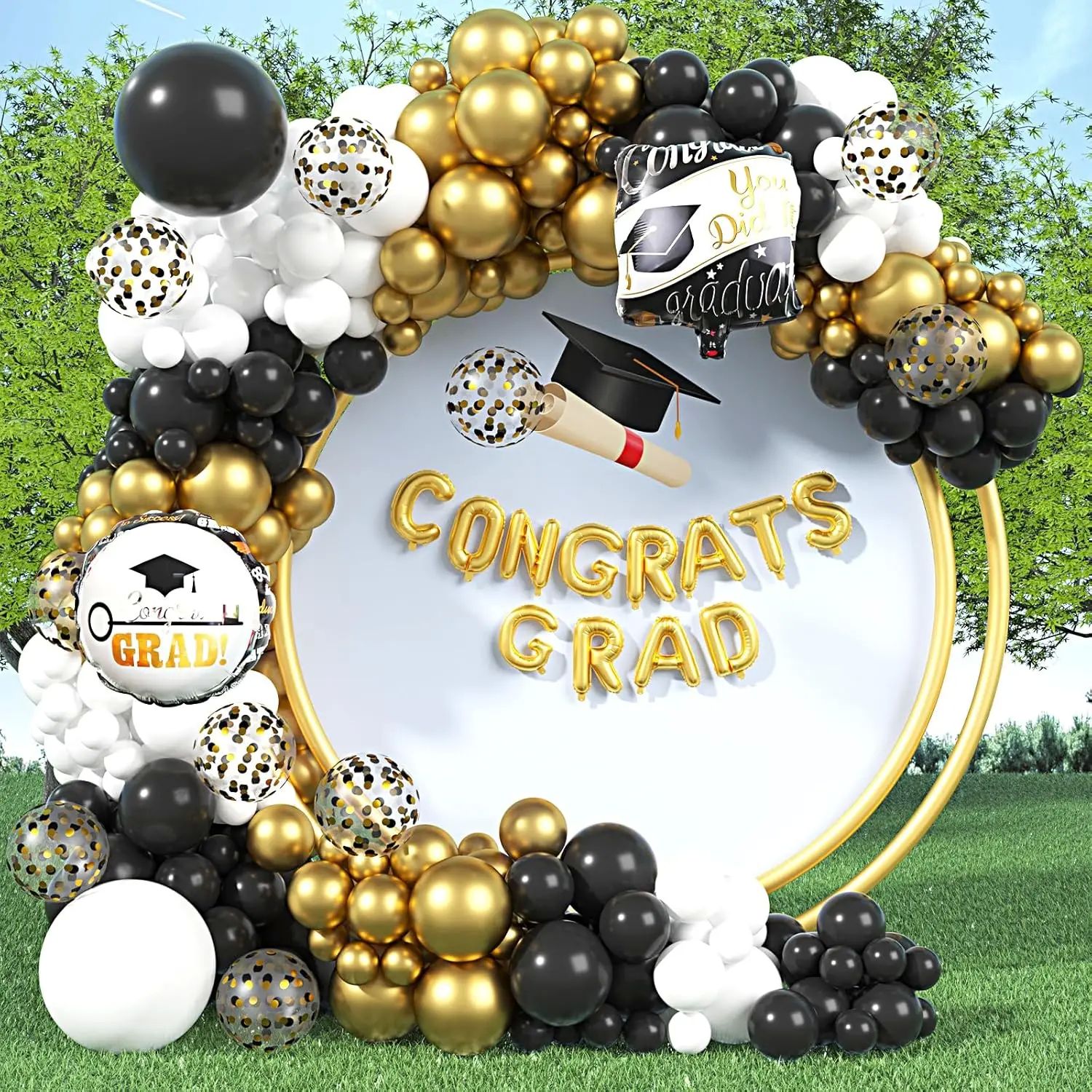 Graduation Party Decoration Balloon Arch Kit Graduation Deco
