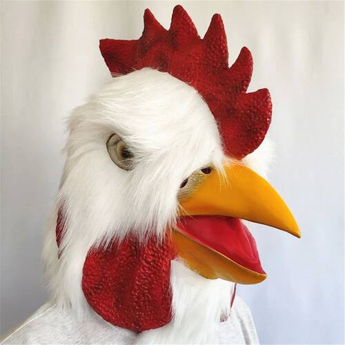 Rooster Mask Chicken Mask Halloween Novelty Costume Party La