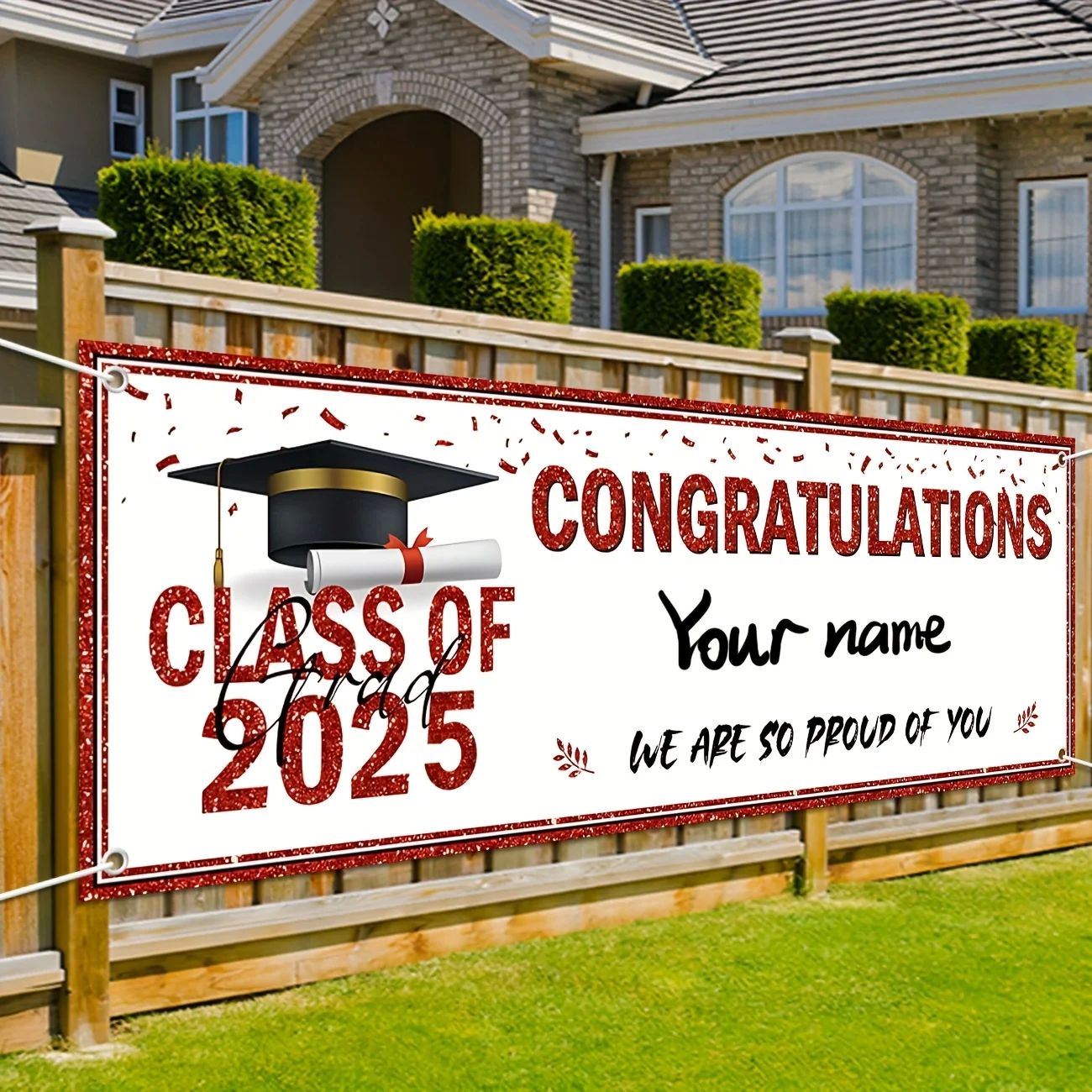 Graduation Decorations Congratulations Graduate Banner Class