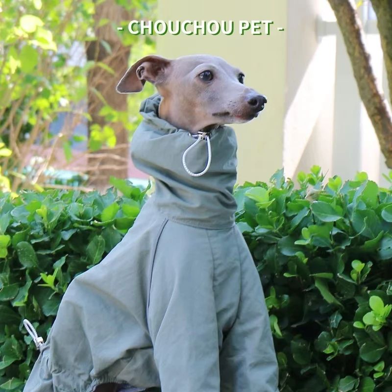 Italian Greyhound Raincoat Autumn and Winter Outdoor Pet Jac