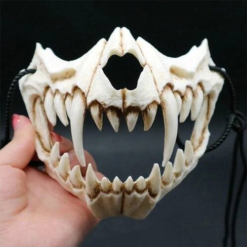Halloween Demon Mask Carnival Werewolf Skull Mask Cosplay Co