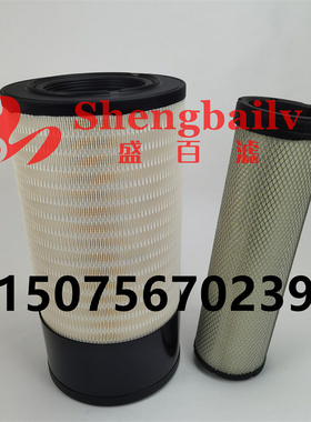 挖掘机270D 305D 270D空气滤芯滤清器800155718  800155719空滤