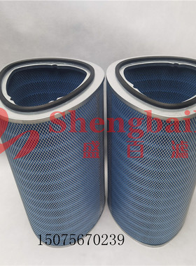 P034301-016-436 集尘器滤筒三角形阻燃除尘滤芯P303040