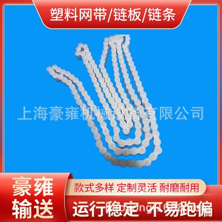 PC40塑料滚子链条PVDF程材质滚子47RS40P链条工塑料链条链塑 胶链