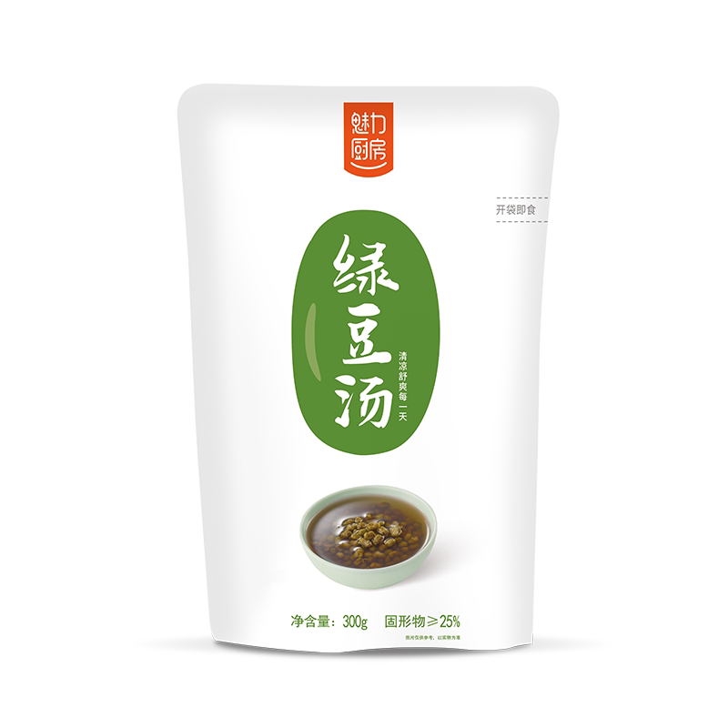 魅力厨房绿豆汤开袋即食