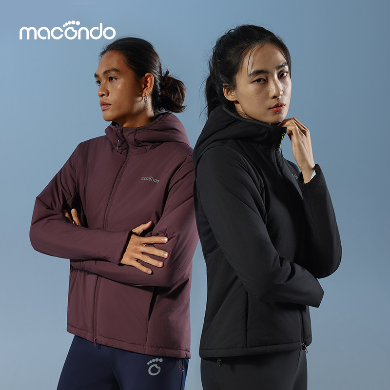 马孔多跑步连帽保暖棉服2代冬季男女户外运动跑步防风防泼水棉衣,运动服/休闲服装,跑步外套,淘宝优惠券,粉丝福利购,淘宝优惠卷