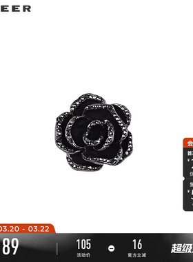 sdeer圣迪奥轻奢复古花朵精致胸针S234843C2