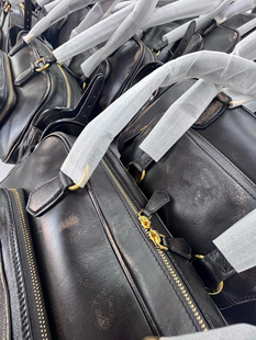 HGIRXV叮集意大利NAPPA羊皮女款 手拎擦色外贸纯原女士机车炸弹包