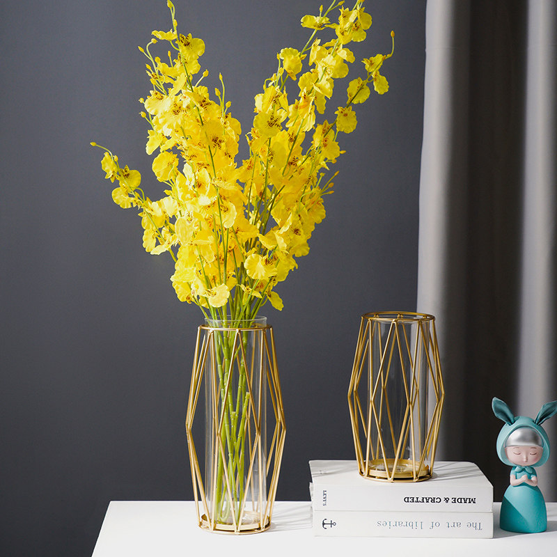 ins北欧风水培轻奢桌面铁艺金属玻璃金色收纳瓶房间客厅插花摆件|msdalam kategori penyatuan simpanan, Rumah Storage Appliances, Botol simpanan - dari Buy2taobao.com untuk memberikan perkhidmatan ejen Taobao profesional membeli
