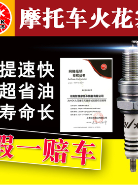 NGK摩托车铱金火花塞 CR6/7HIX CR7/8/9EIX GSX250R 闪300S赛600