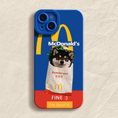 15pro可爱软壳iphone8 脆狗堡适用iPhone17苹果16promax手机壳11 14plus搞怪新款 xsmax保护套