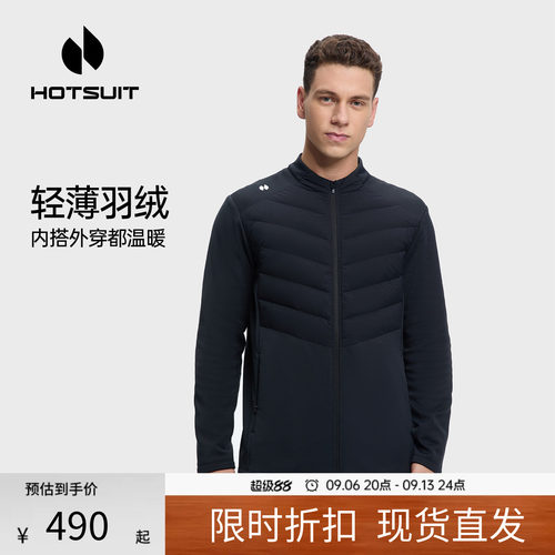 后秀轻便保暖通勤男士羽绒服