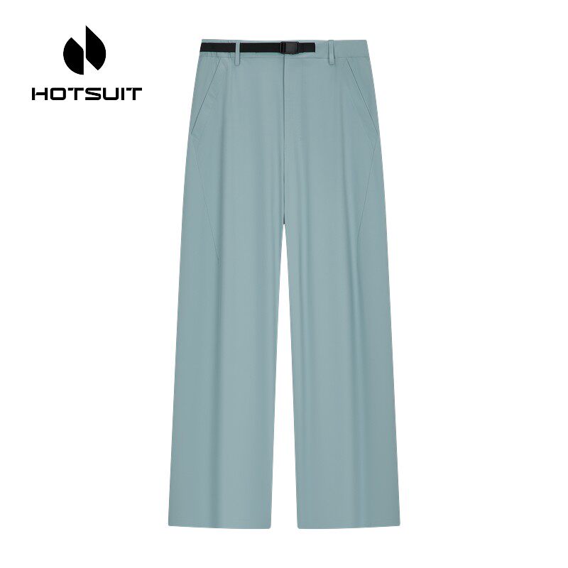 hotsuit后秀运动裤男款2026夏季新款透气轻薄直筒快干商务通勤裤