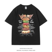 种地吧少年周边同款 短袖 T恤卓沅鹭卓后陡门十个勤天周边纯棉重磅t