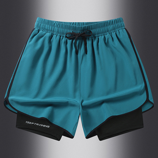 运动跑步短裤 高品质时尚 三分裤 户外健身跑步运动短裤 运动短裤 夏季