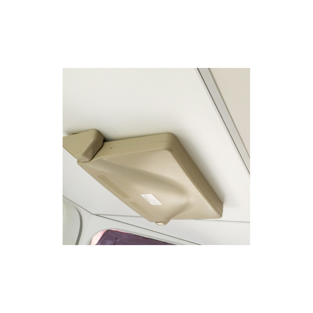 欧视卡DD-1701车载电动翻转显示器Av+VGA车载电脑屏幕4：3监控屏