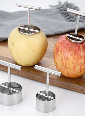 304不锈钢苹果梨子抽芯器挖孔器去芯器炖雪梨取芯器水果去核器