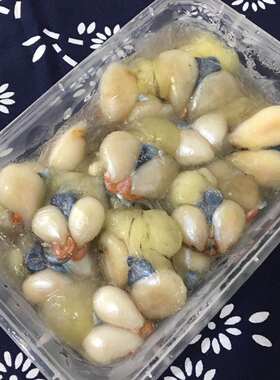 舟山海鲜新鲜腌制冷冻墨鱼蛋