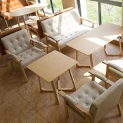 Cửa hàng xe đơn giản quán cà phê bàn ​​ghế kết hợp thanh tĩnh ktv nội thất văn phòng phục vụ giải trí nội thất nhà hàng văn phòng phương tây - FnB Furniture