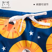 Áo tắm cho trẻ em Áo tắm Hoạt hình Cậu bé Đồ bơi Boxer Áo dài tay Trẻ em Nhỏ và Nhỏ Chia bãi biển Nhanh khô Đồ bơi dễ thương - Đồ bơi trẻ em đồ bơi cho bé trai
