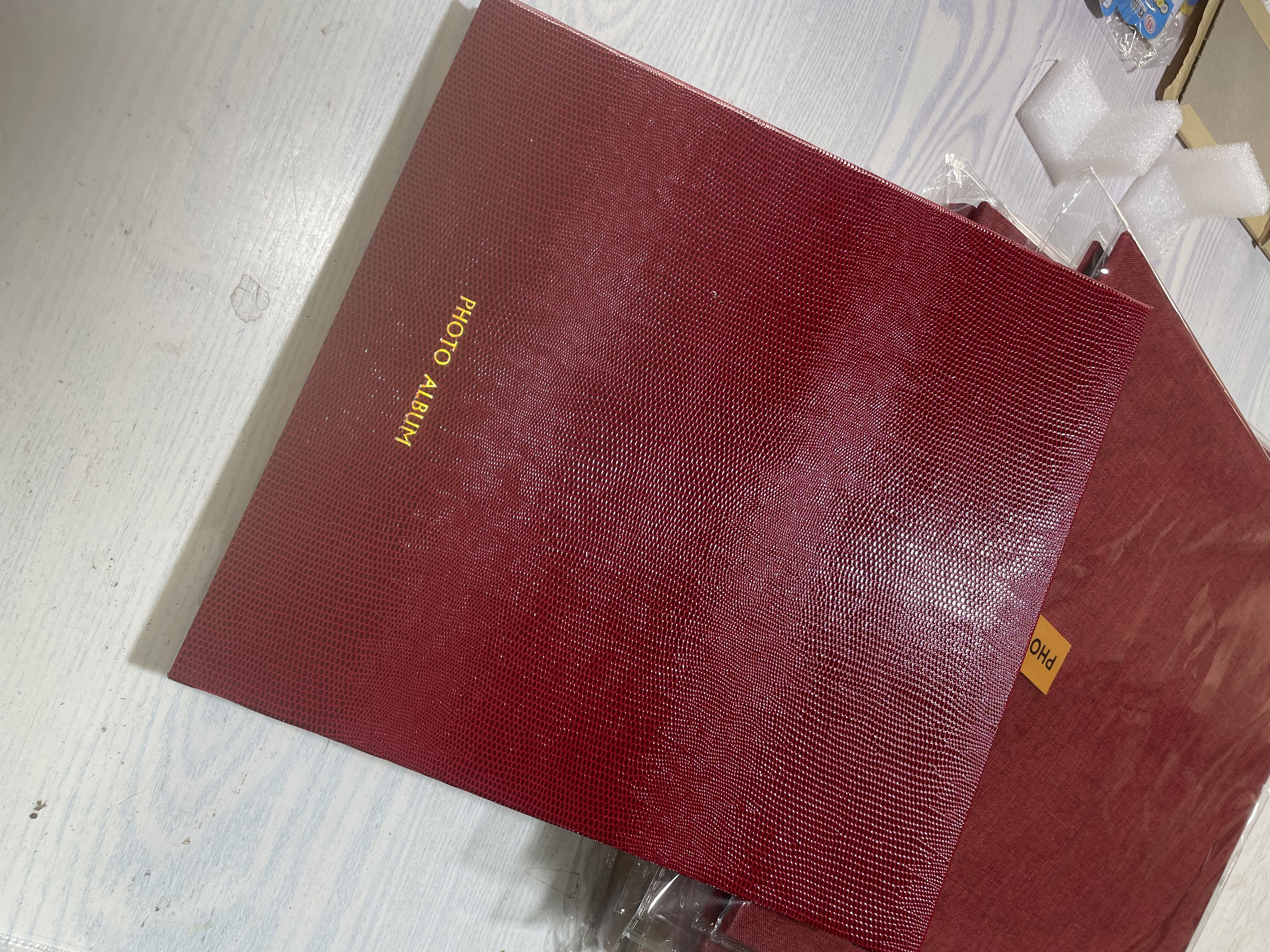 567810寸相册本纪念册覆膜自粘贴式复古皮质感手工diy成长相册