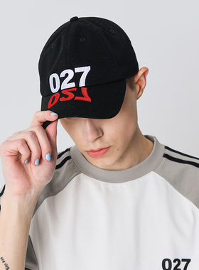 2727WORLD 法老 #027刺绣可调节弯檐鸭舌帽子  街头潮流嘻哈说唱