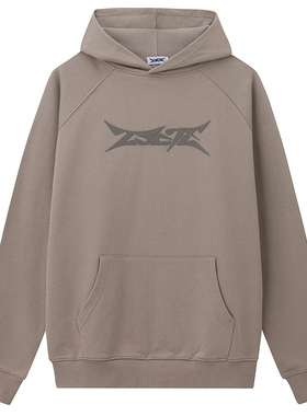 2727WORLD 法老潮流2022基础硅胶logo多色宽松休闲卫衣男女同款