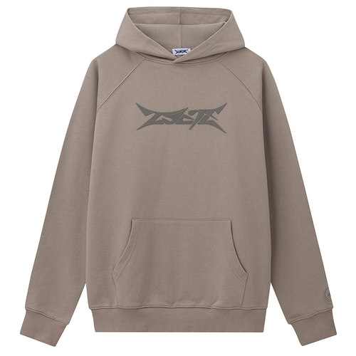 2727WORLD 潮流2022基础硅胶logo多色宽松休闲卫衣男女同款