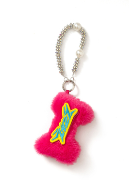 2727WORLD 法老 魔术贴绣章骨头毛绒挂饰