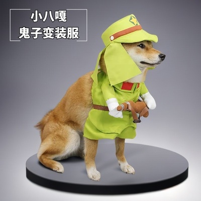 狗狗搞怪衣服巴嘎泰迪搞笑夏天柴犬中小型犬恶搞变装变身cosplay