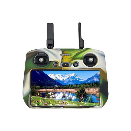 适用于大疆AIR3遥控器硅胶套 DJI RC2防护罩防尘套无人机配件防滑