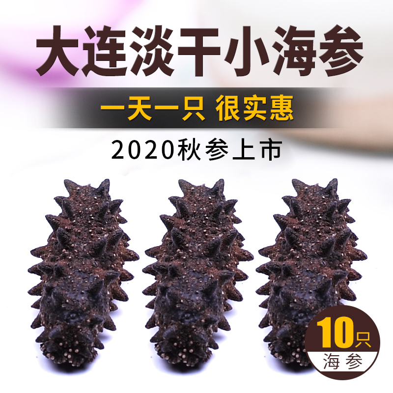 小海参 海参干货小 10只海叁大连海参辽参海参干货海参小海参干货