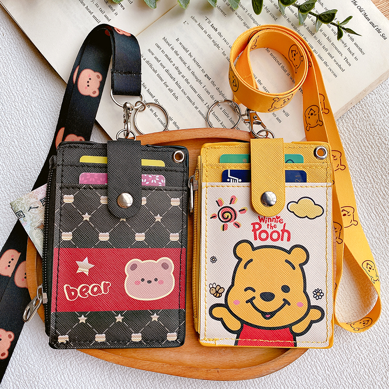 学生校园卡套挂脖钥匙扣饭卡套