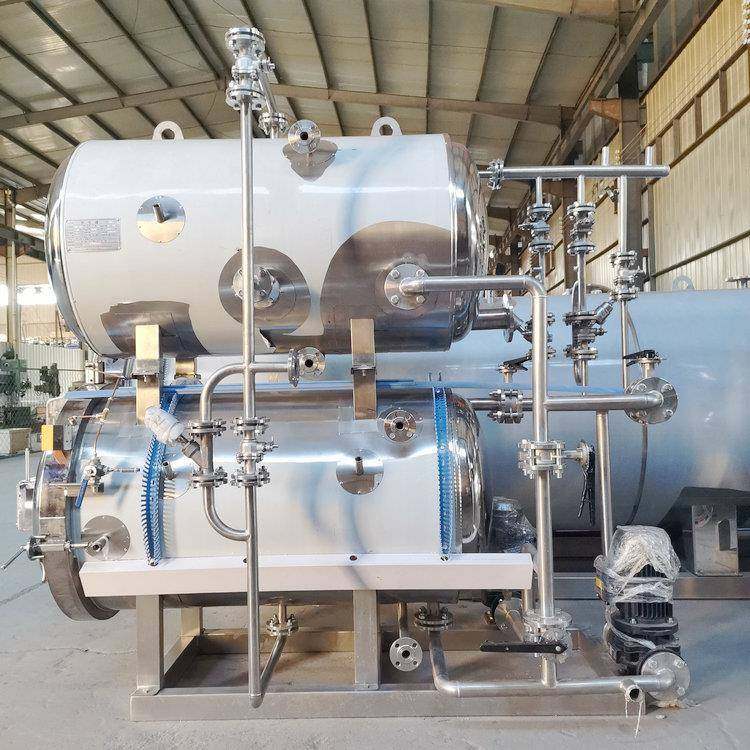 大型全自动双层高温高压真空包装食品杀菌锅水浴式活珠子杀菌釜