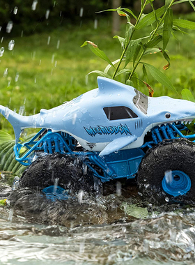 Monster Jam怪物大脚车儿童玩具越野遥控车男孩汽车模型水陆两用