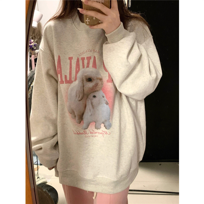 【商城品质】纯棉大码卫衣女