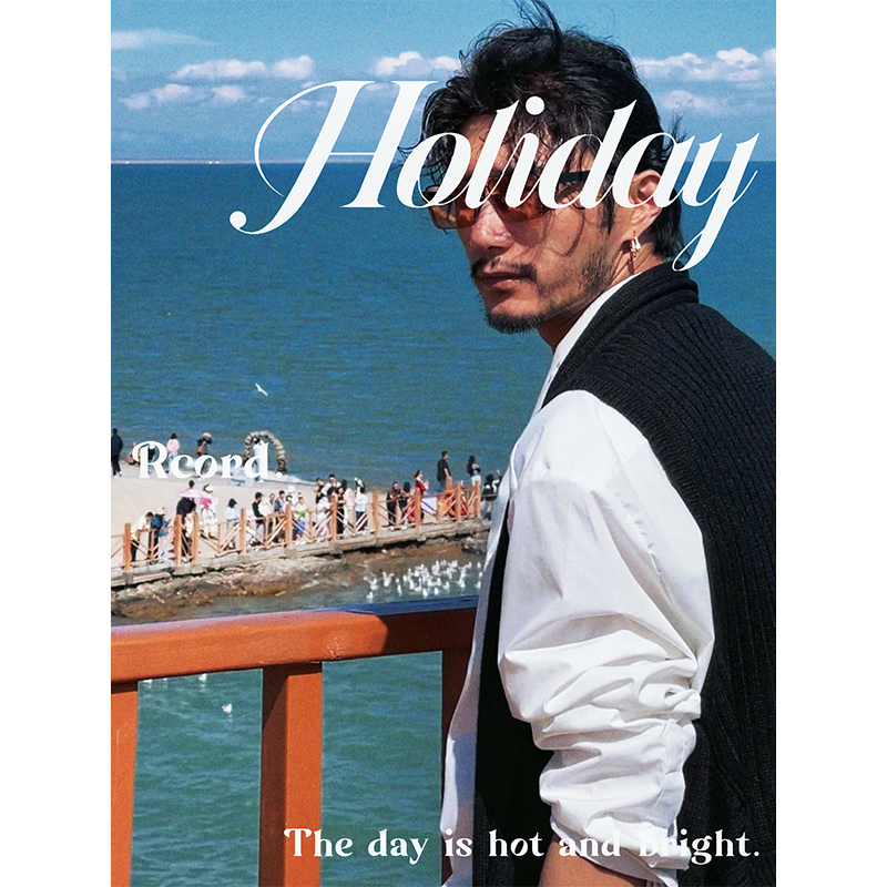 复古设计百搭马甲开衫