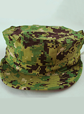 美国进口USMC NWU AOR2 军版数码八角帽 小兵帽战术帽平顶帽
