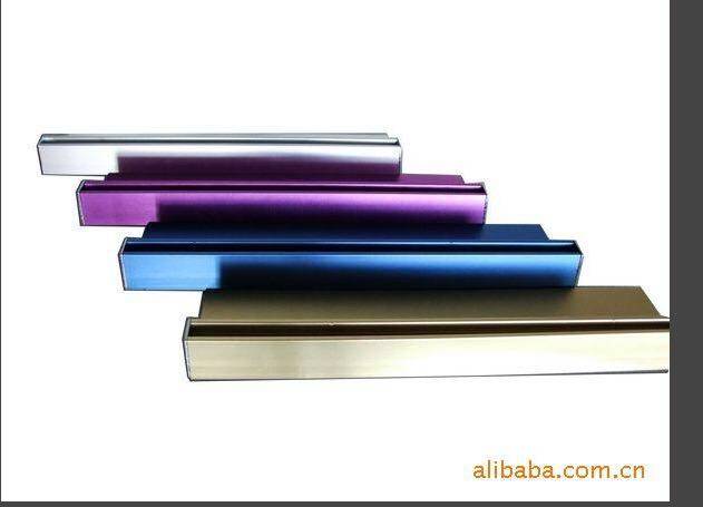 厂家热销5vusb口亚克力水晶led铝合金发光条底座桌面标识牌灯箱