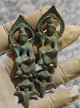 插佛大日如来小佛像纯铜佛像神像仿古老物件仿古复古收藏品