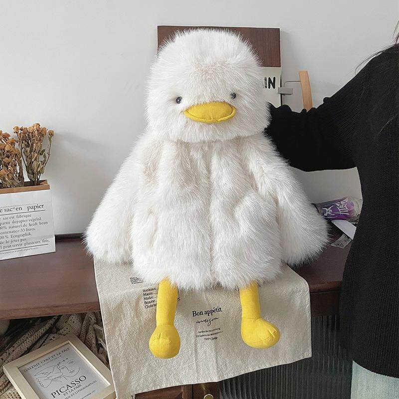 网红女童毛茸茸加绒外套