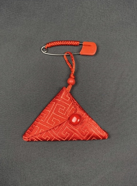 装红布福袋平安袋的福袋子空袋三角形防水收纳袋护套三角