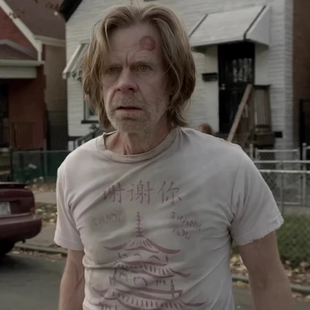 美剧无耻之徒老弗兰克同款短袖男T恤enjoy thank you谢谢你衣服棉