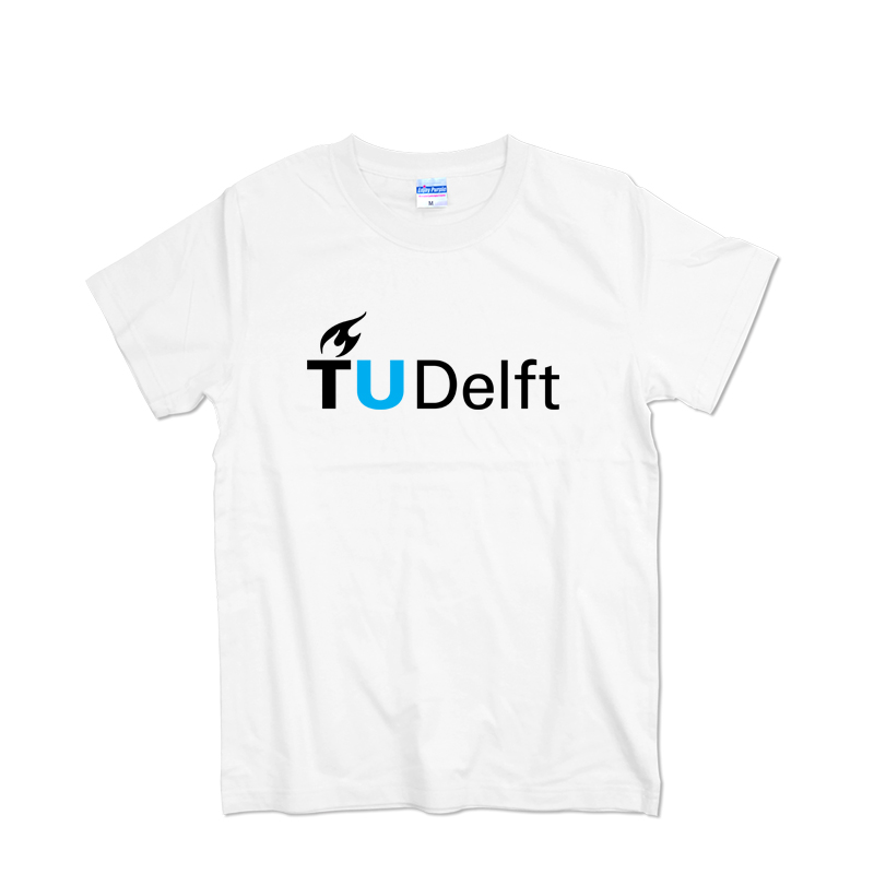 TU Delft 代尔夫特理工大学校服纪念品 纯棉圆领短袖上衣情侣T恤