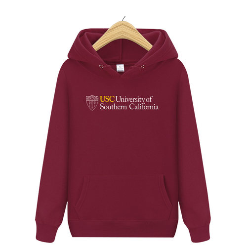 南加州大学卫衣秋冬季校服连帽