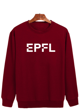 EPFL洛桑联邦理工学院校服卫衣纪念品衣服圆领加绒套头青少年班服
