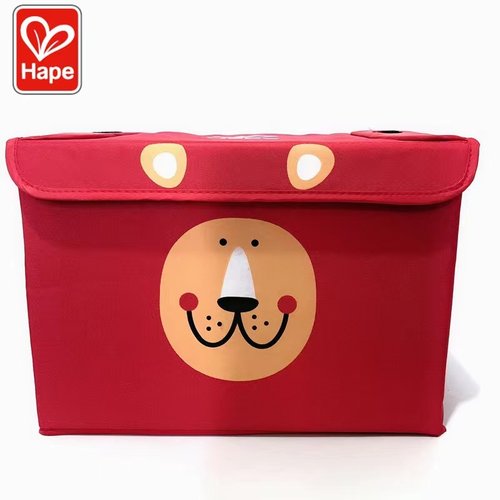 Hape收纳箱儿童玩具整理归类