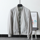 线下299 原单尾货夏装 轻薄棒球领夹克男户外休闲防服外套